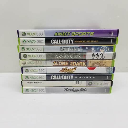 Mixed Lot of 9 Microsoft Xbox 360 Video Games #5 image number 4