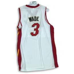 Adidas Mens Heat #3 Wade White And Red Jersey 3XL alternative image