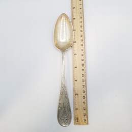 800 Silver 8 1/2 Chiseled Letter ( L ) Spoon 50.0g alternative image