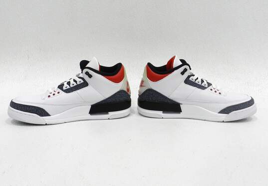 Jordan 3 Retro SE Fire Red Denim (2020) Men's Shoe Size 10.5 image number 7