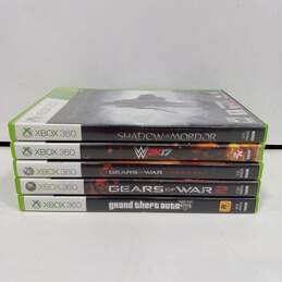 5 Xbox 360 Game  Bundle