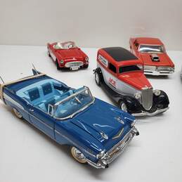 Lot of 7 8 in. Vintage Classic Model Cars alternative image