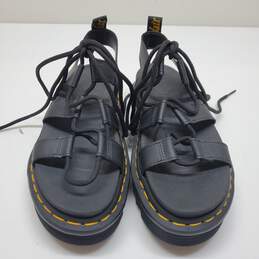 Dr. Martens Doc Martens Nartilla Black Hydro Leather Sandals Sz US 7 Women’s alternative image