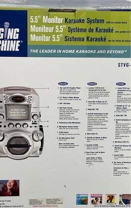 The Singing Machine Karaoke System With Microphones Not Tested H-0546143-F alternative image
