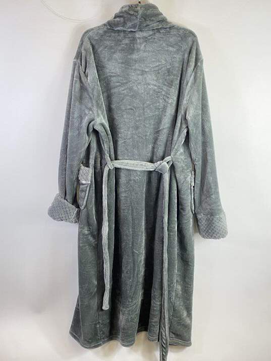 TowelNrobe Men Gray Robe L/XL image number 1