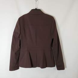 Hugo Boss Women Brown Blazer Jacket sz 8 alternative image