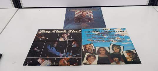 Bundle of 5 Assorted Country Vinyl Records image number 3