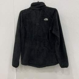 The North Face Womens Black Fleece Long Sleeve Zip Up Sweatshirt Jacket Size S/P alternative image