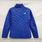 The North Face WM's Quilted Water Resistant Blue Puffer Jacket Size S/P image number 2