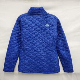 The North Face WM's Quilted Water Resistant Blue Puffer Jacket Size S/P alternative image