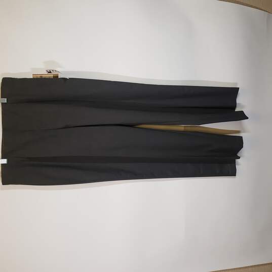 NWT Womens Pleated Front Holly Fit Straight Leg Dress Pants Size 12 image number 2