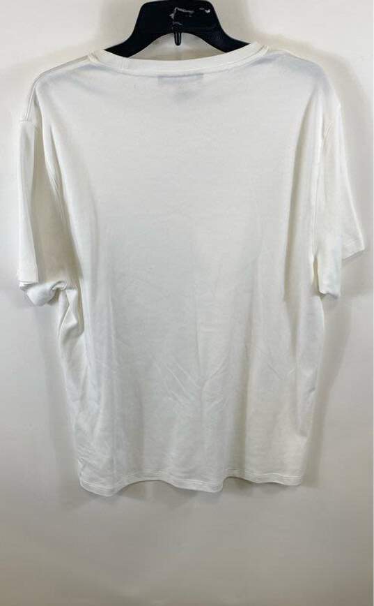 Michael Kors White Men's shirt - Size Large image number 2
