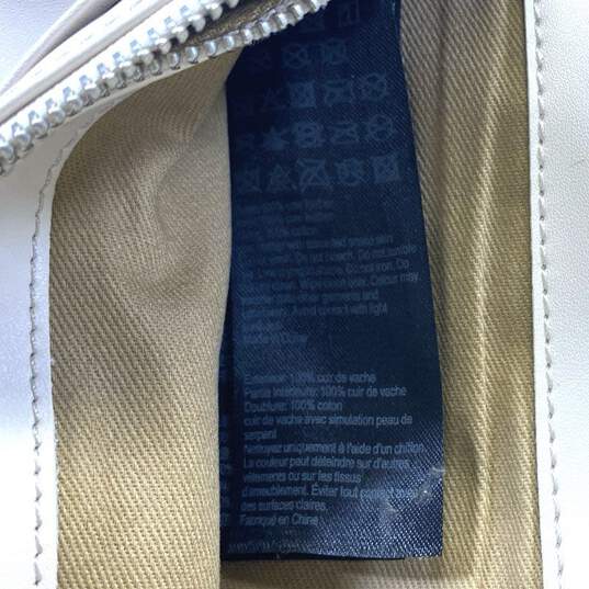 AllSaints Snake Embossed Flap Card Wallet Crossbody Bag image number 5