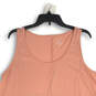 Womens Pink Sleeveless Asymmetrical Hem Pullover Tank Top Size 14/16 image number 3