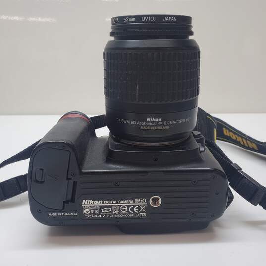 Nikon D50 Black Digital Single-Lens Reflex Camera For Parts/Repair image number 4
