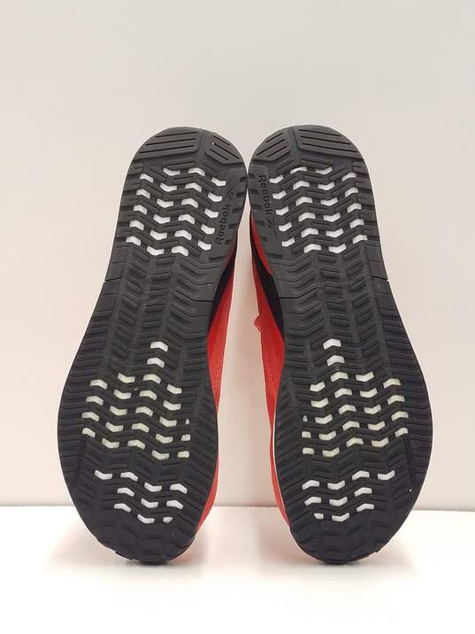 Reebok Nano X1 Cross Trainer Orange Knit Sneakers Men's Size 11.5 image number 6