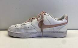 Nike Court Vision Low Sneakers White Pink 7.5 alternative image