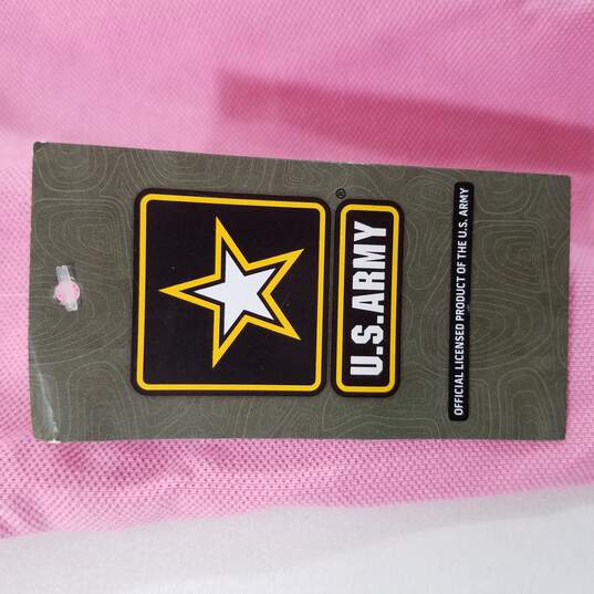 US ARMY Mens Pink Shirt XL image number 4