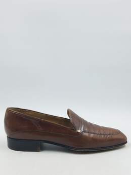 Authentic BALLY Brown Sutton Loafer M 10D