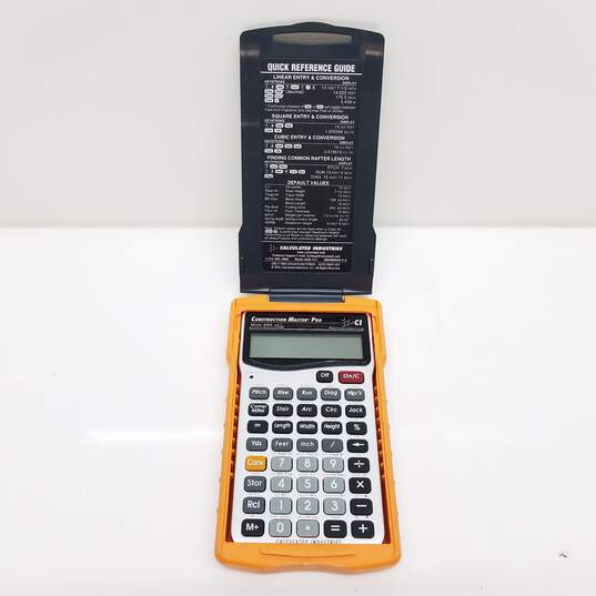 Calculated Industries Construction Master Pro 4065 Calculator image number 2