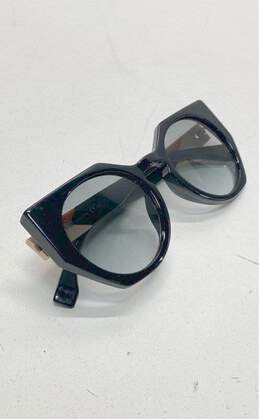 Fendi Acetate Facets Oversized Cat Eye Sunglasses Black One Size alternative image