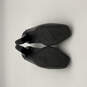NWT Womens Black Leather Tassel Square Toe Slip On Pump Heels Size 7 image number 5