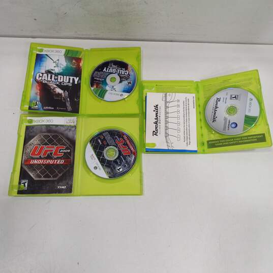 Bundle of 5 Assorted Xbox 360 Video Games image number 1