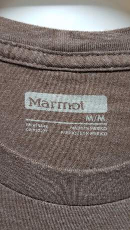 Marmot Brown graphic T-Shirt - Men's M alternative image