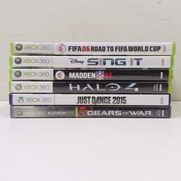 Bundle of 6 Assorted Xbox 360 Games