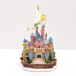 Disney Parks Disneyland Sleeping Beauty's Castle Ornament Hanger/Holder with Tinker Bell IOB