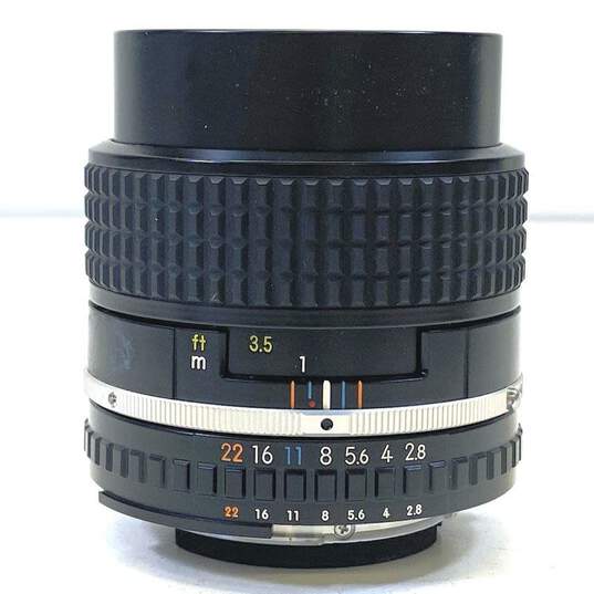 Nikon 100mm 1:2.8 Series E Prime F-Mount Camera Lens image number 3