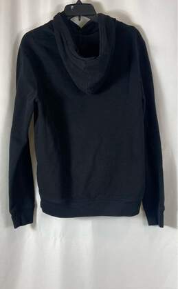 AllSaints Mens Black Pockets Long Sleeve Winter Pullover Hoodie Size Small alternative image