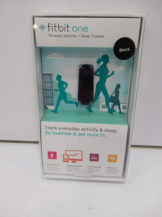 Fitbit One Black Activity Tracker Model FB103BK image number 1