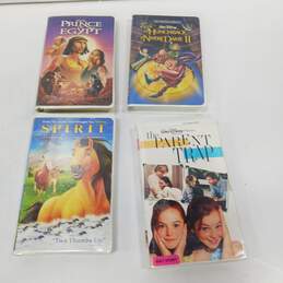 Disney VHS Tape Bundle of 4