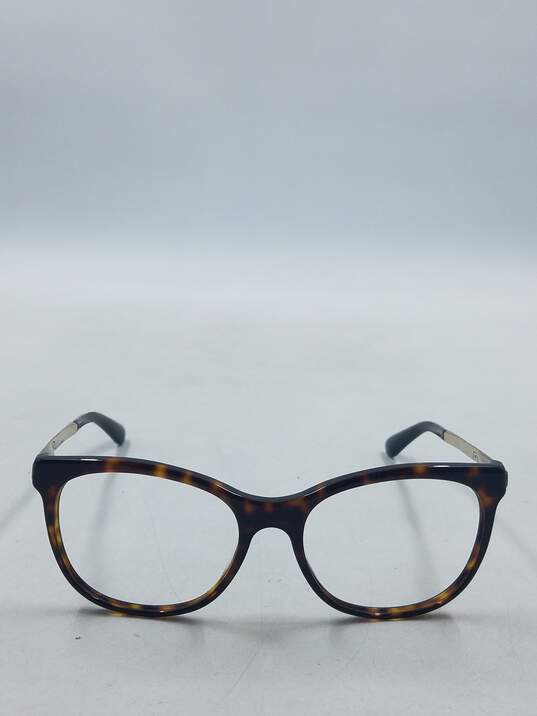 D&G Tortoise Oval Eyeglasses image number 2