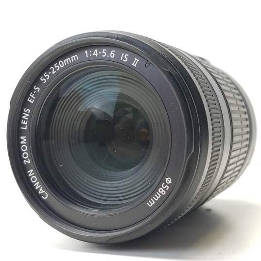 Buy the Canon EF-S 55-250mm 4-5.6 IS II Camera Lens | GoodwillFinds