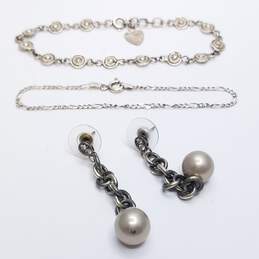 Sterling Silver Jewelry Bundle 3pcs 12.6g