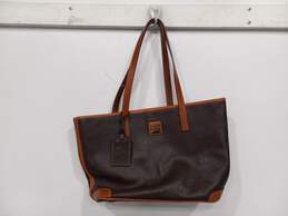 Dooney and Bourke Pebble Leather Charleston Tote Shoulder Bag