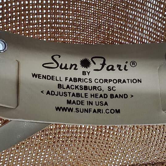 Sunfari Unisex Straw Sun Hat image number 2
