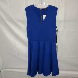 Felicity & Coco Cobalt Blue Sleeveless Zip Back Dress NWT Size M
