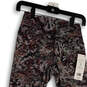 NWT Womens Multicolor Abstract Skinny Leg Compression Leggings Size Small image number 3