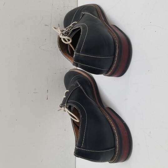 Ferro Aldo Men's Men's Black Dress Shoes Sz.10.5 image number 4