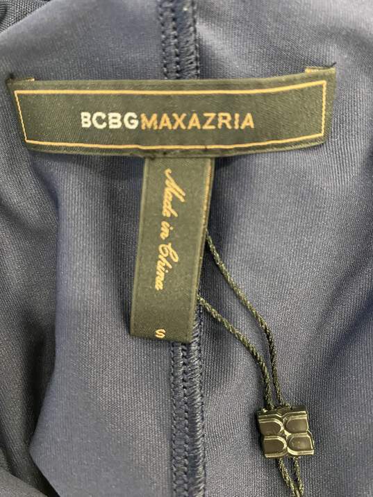 BCBG Maxazria Navy Formal Dress - Size S image number 5