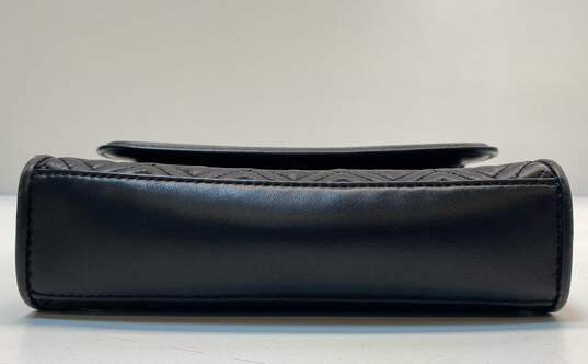 Tory Burch Leather Fleming Tassel Shoulder Bag Black image number 3
