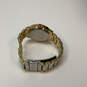Designer Betsey Johnson Gold-Tone Crystal Round Dial Analog Wristwatch image number 4