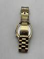 Womens MK5202 Gold Tone Stainless Steel Chain Strap Analog Wrist Watch 144g image number 8