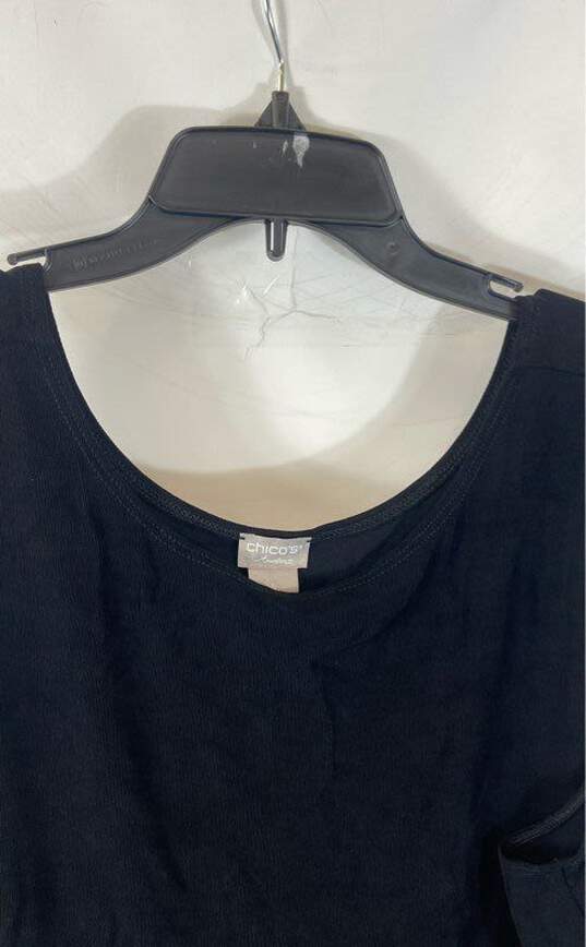 Chico's Black Tank Top - Size 4 NWT image number 5