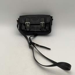 Coach Womens Black Adjustable Strap Inner Zipper Pocket Crossbody Bag Purse alternative image