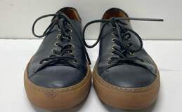 Buttero Leather Low Trainers Black 9 alternative image