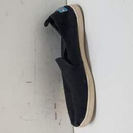 TOMS Classic Black Canvas Slip On Flats Shoes Women's Size 6 alternative image